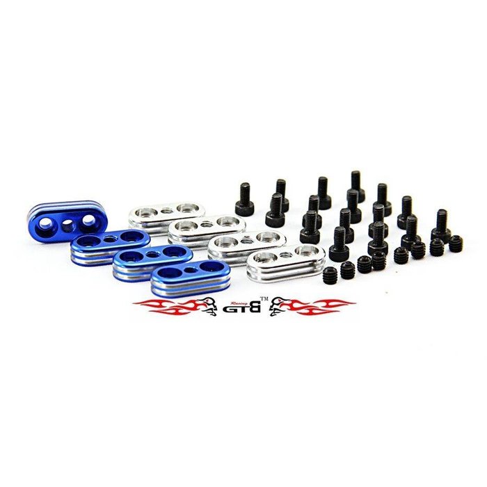 GTBRacing GTB Racing Losi 5ive-T / Rovan LT Swaybar clamps 4 pcs including screws