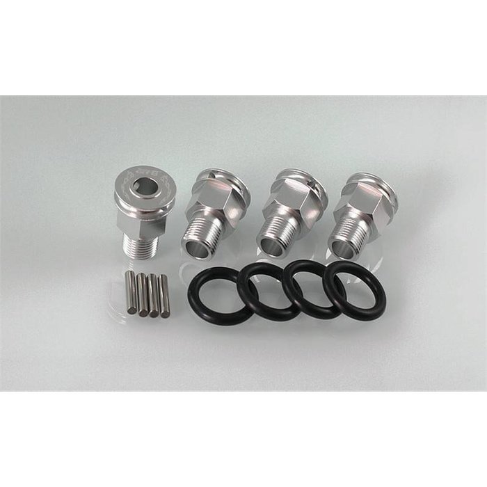 GTBRacing GTB Racing Losi 5ive T / Rovan LT  Axle Extenders include pins (4pcs.) in several colours
