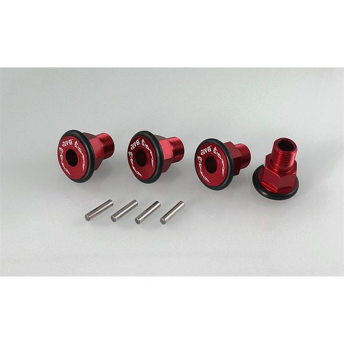 GTBRacing GTB Racing Losi 5ive T / Rovan LT  Axle Extenders include pins (4pcs.) in several colours