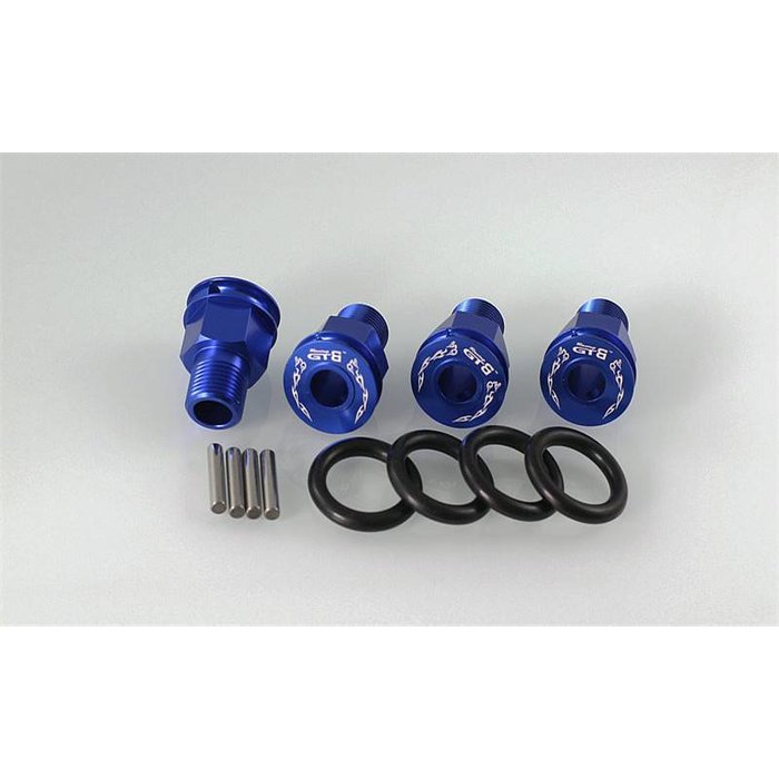 GTBRacing GTB Racing Losi 5ive T / Rovan LT  Axle Extenders include pins (4pcs.) in several colours