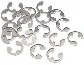 Rofun 68032 Rovan BAHA 10B E-clip 4mm – Original Ersatzteil – 15 Stück