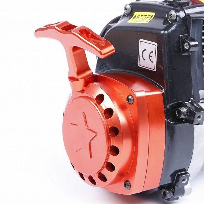 RovanSports CNC Aluminium Zugstarter leicht zu starten (kein spezielles Schwungrad erforderlich)