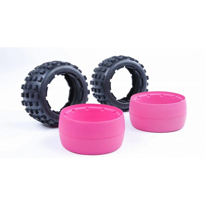 RovanSports 5B knobby rear tyres with inside cloth and upgraded waterproof foam 170x80