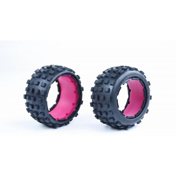 RovanSports 5B knobby achter banden met nieuwe hele stevige waterproof inner foam 170x80