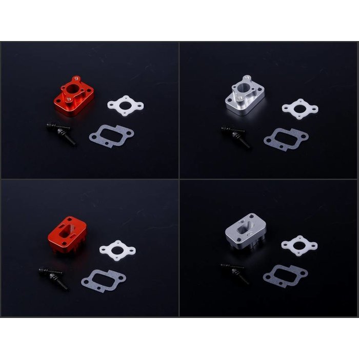 RovanSports CNC alloy intake-tube set for 32cc till 45cc motor