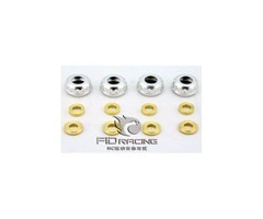 FIDRacing Alu shock nuts and seald to prevent oil leaking