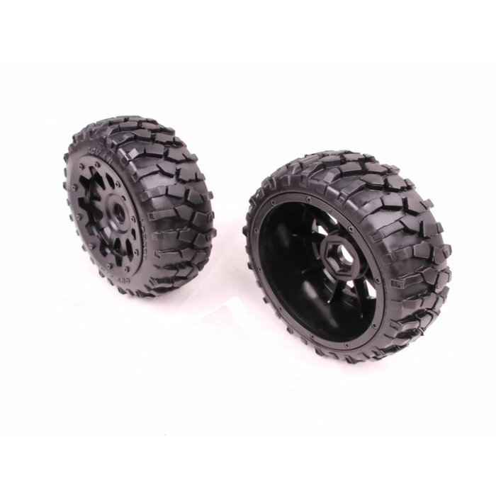 RovanSports Grind-/Gravel banden compleet voor 5B 170 x 60 2 st. in diverse kleuren