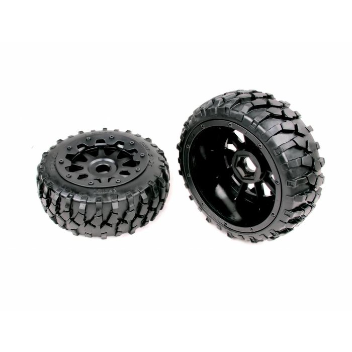 RovanSports Grind-/Gravel banden compleet voor 5B 170 x 60 2 st. in diverse kleuren