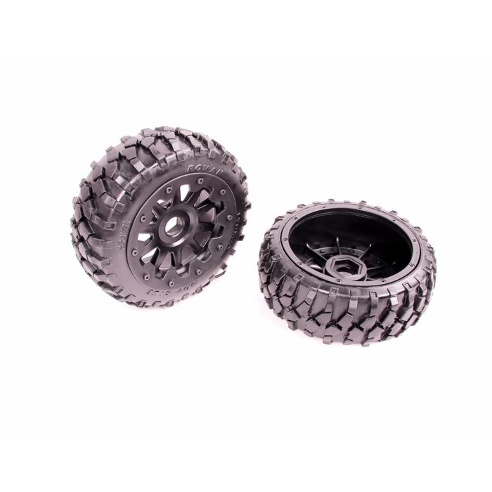 RovanSports Grind-/Gravel banden compleet voor 5B 170 x 60 2 st. in diverse kleuren