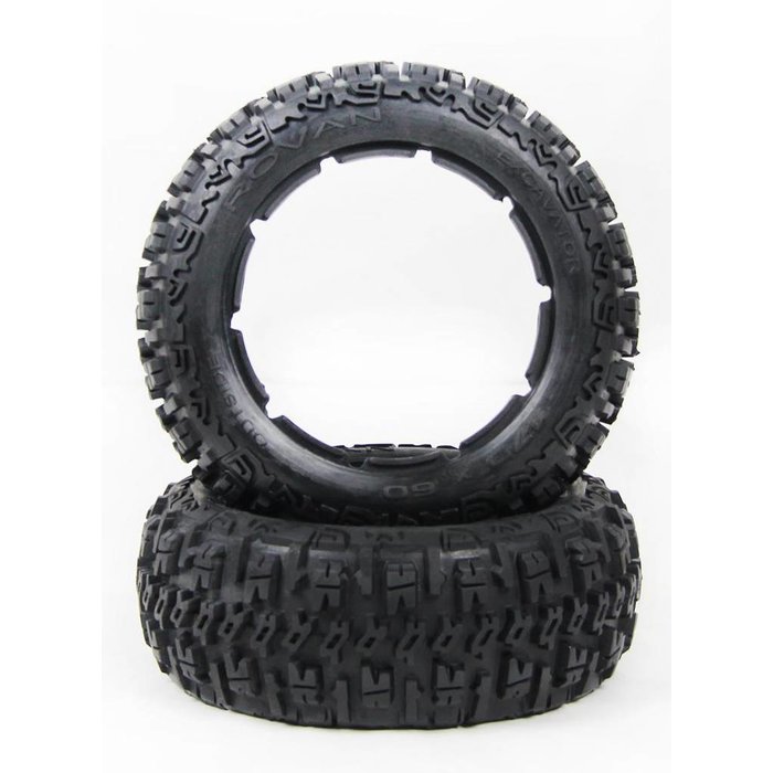 RovanSports Front knobby tires Excavator set without foam (3rd gen) 5B 170x60