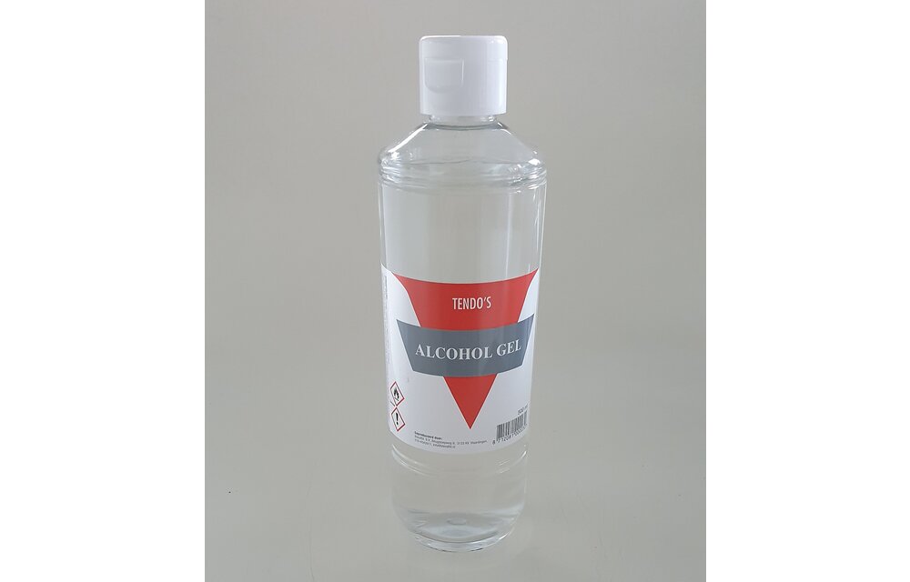 Alcohol gel 500 ml met klepdop