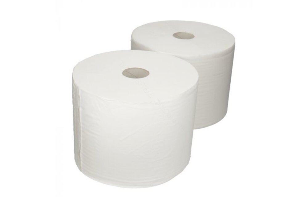 Poetsrol 1000m x 27 cm (1 laags) per 2 rollen verpakt