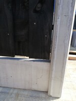 Beton Gladde onderplaat 26x3.5x184cm