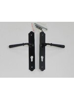 Deurschild+kruk PC maat 72mm-kruk 130mm-stift 90mm