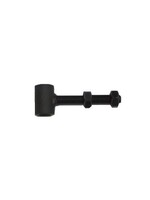 Draadstang zwart lengte 90mm