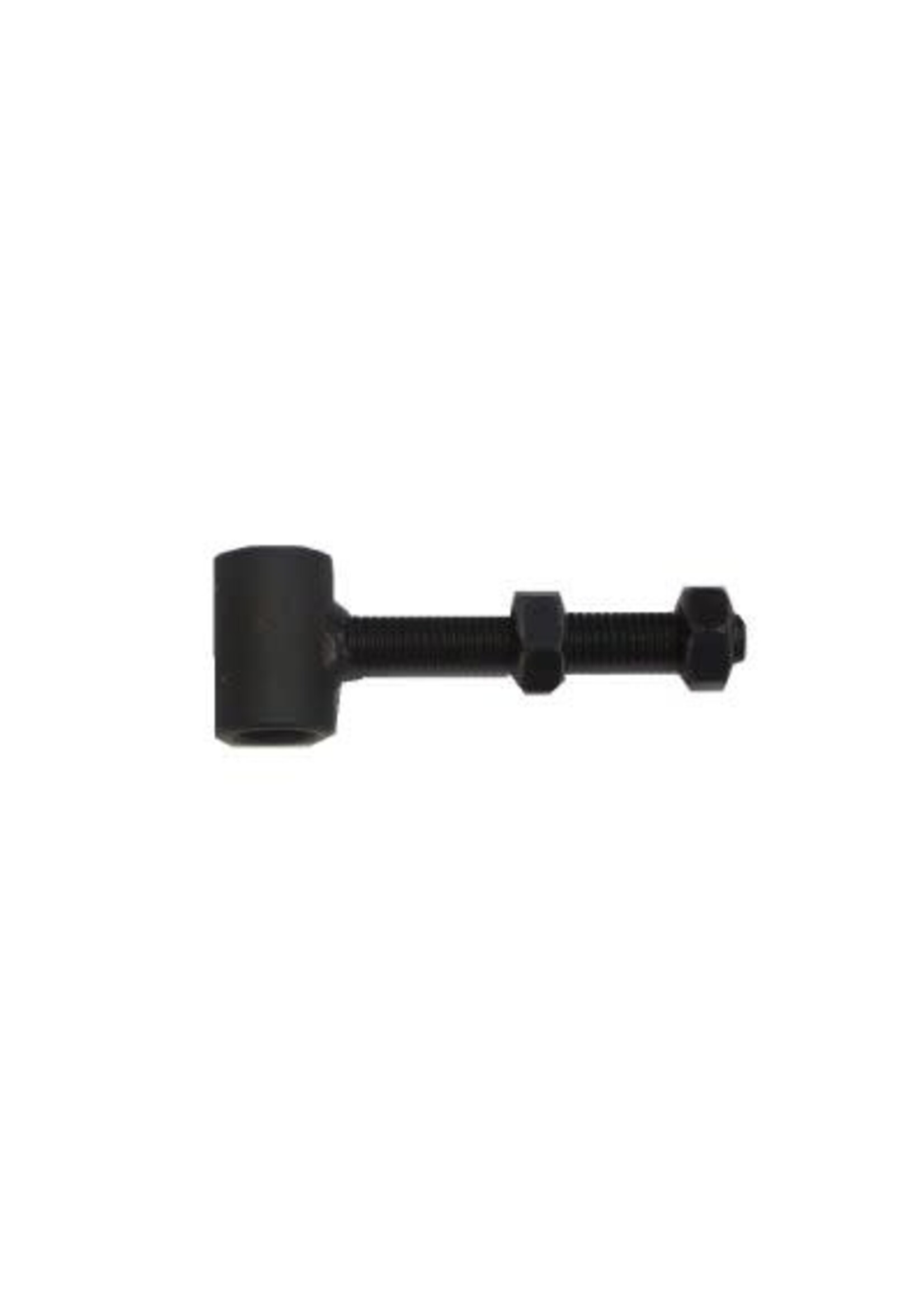 Draadstang zwart lengte 90mm