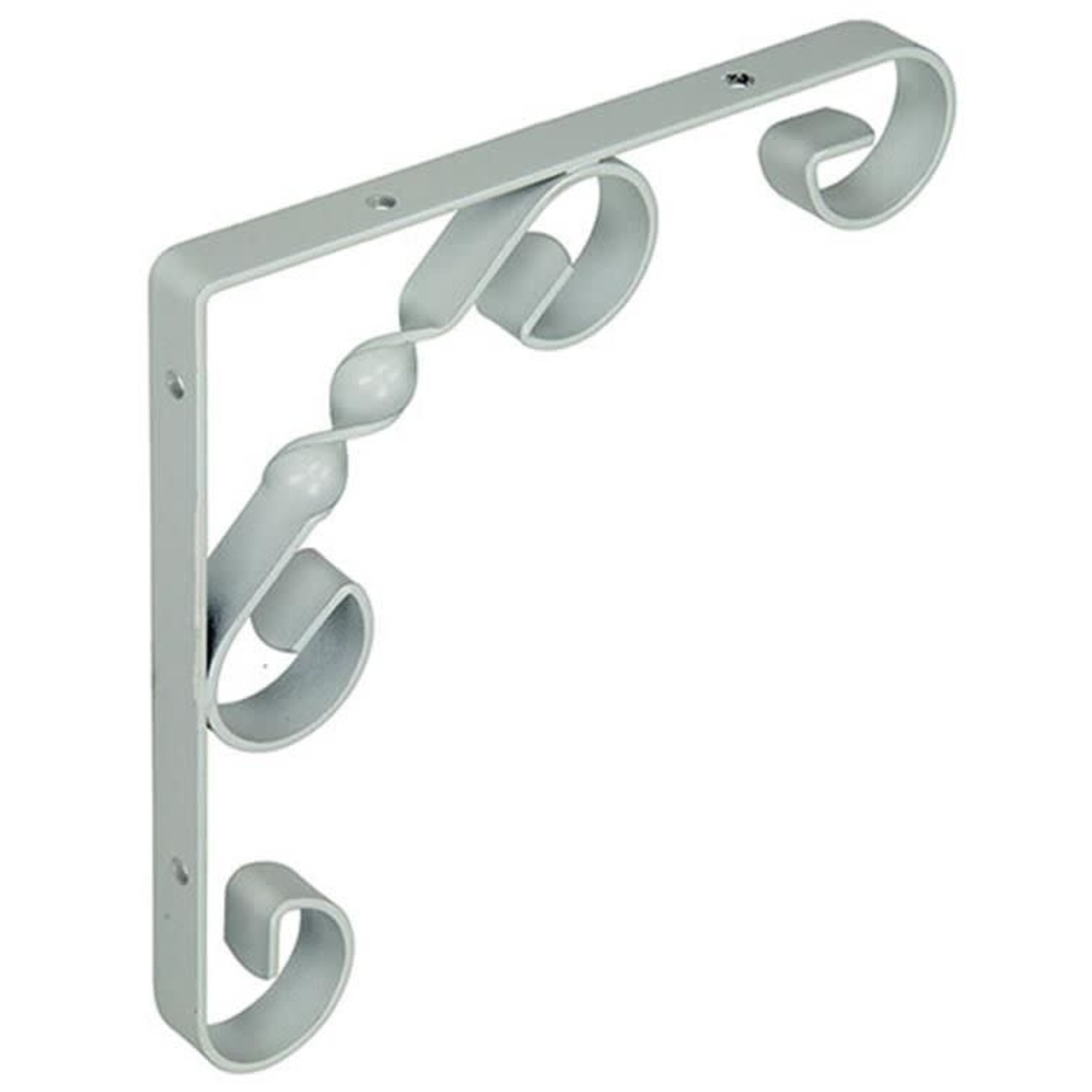 Sierlijke Plankendrager zwart 150x150mm