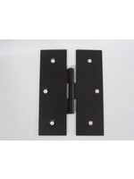 Scharnier zwart 110x150mm