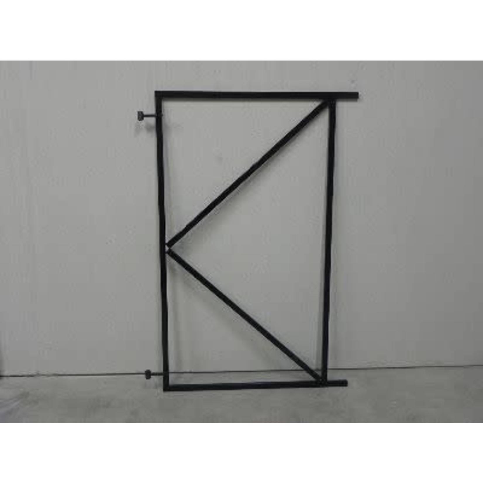 Verstelbaar poortframe H.155 cm -zwart-