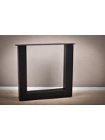 Set Stalen tafel poten U