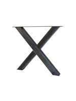 Stalen eettafel X  pallet verkoop