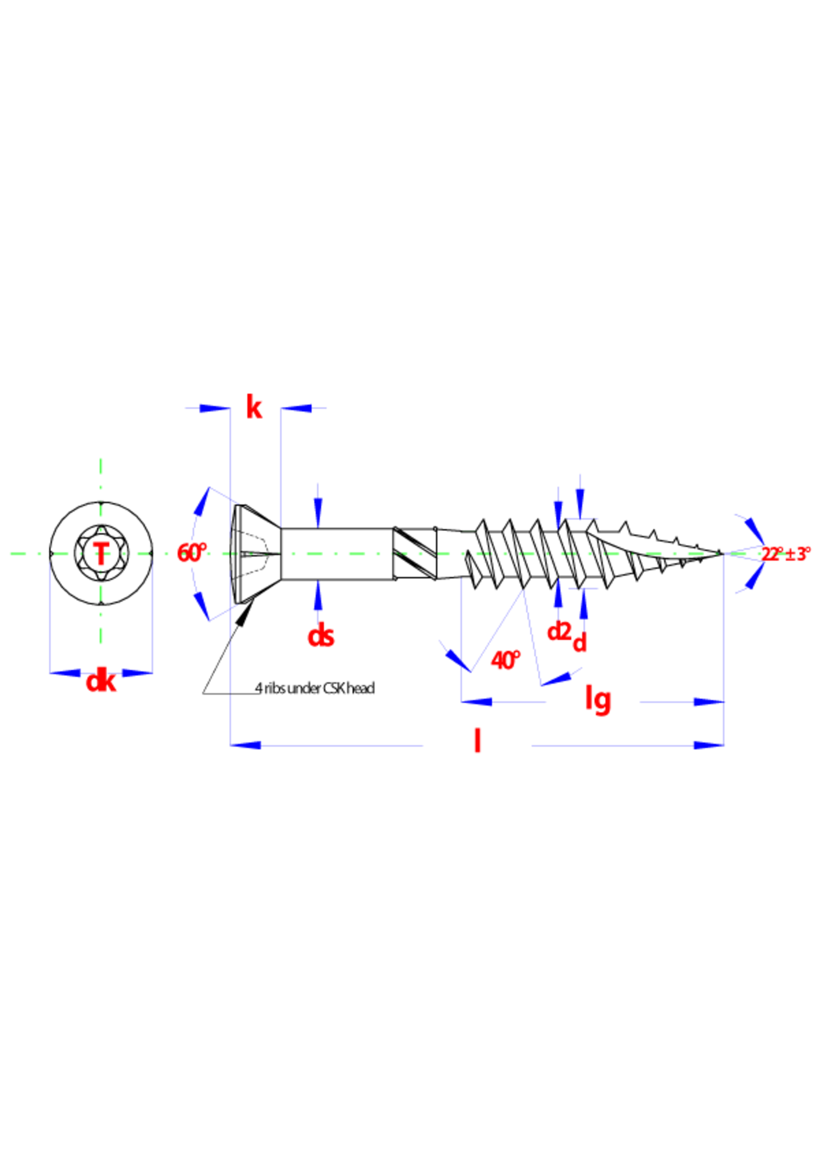 Vlonderschroeven RVS