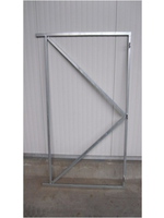 Verstelbaar poortframe Hoogte 180cm Breedte 100cm