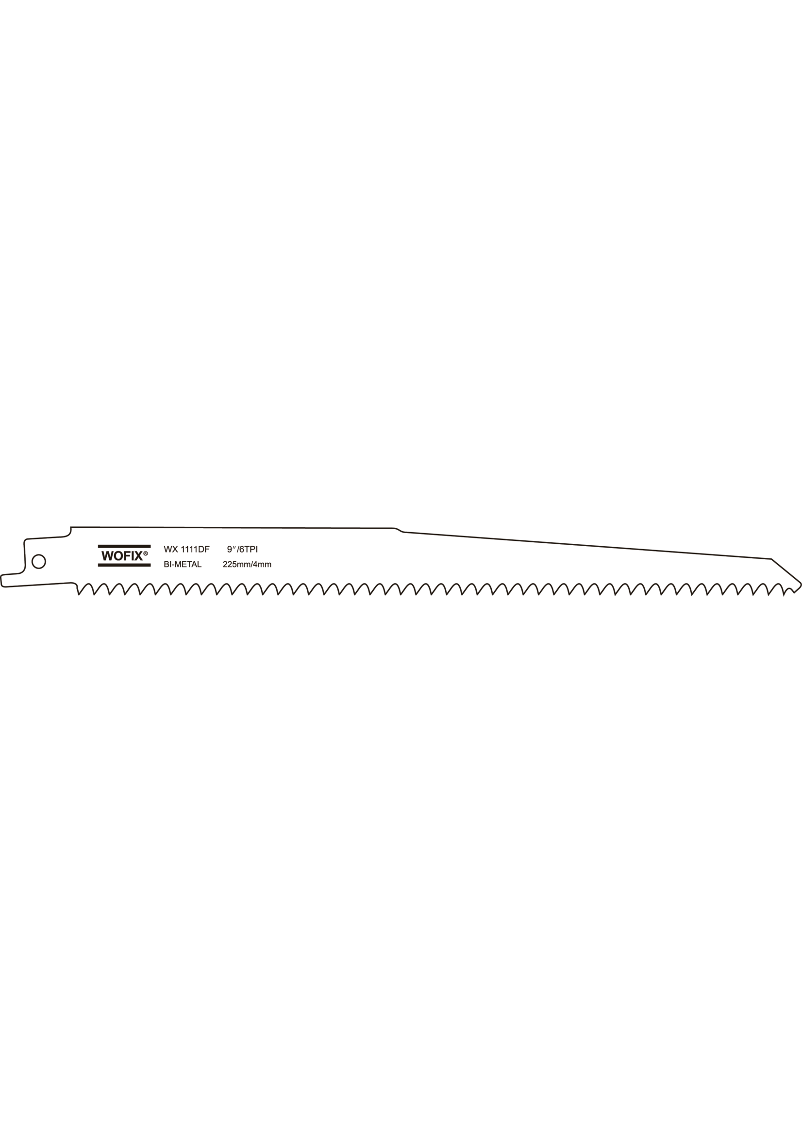 Wofix Reciprozaagblad