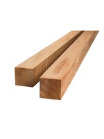 Rood geïmpregneerd vuren Paal 100x100mm
