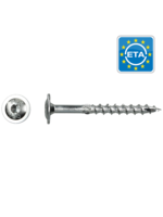 Tellerkopschroef verzinkt 6.0