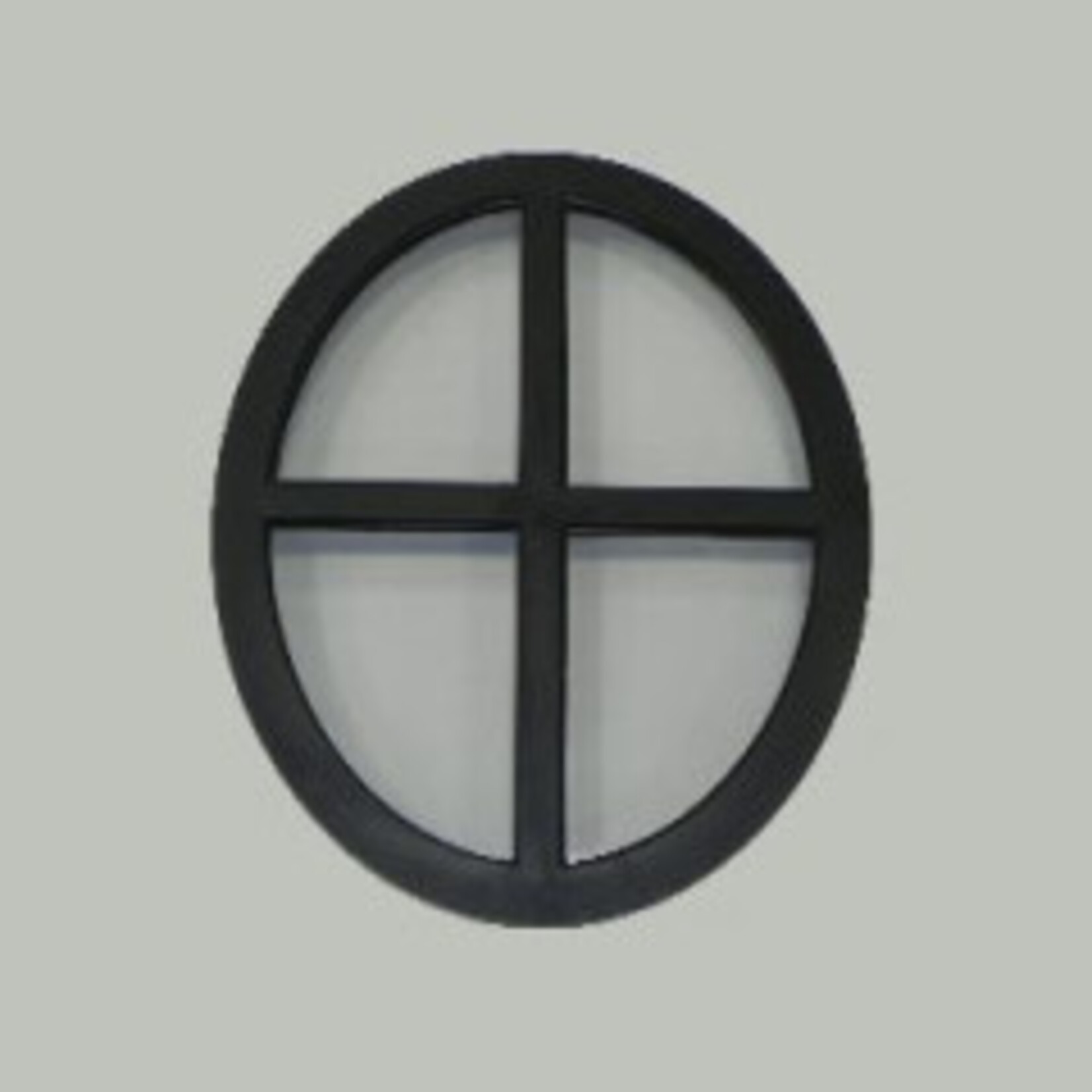 stalen raam met dubbel glas