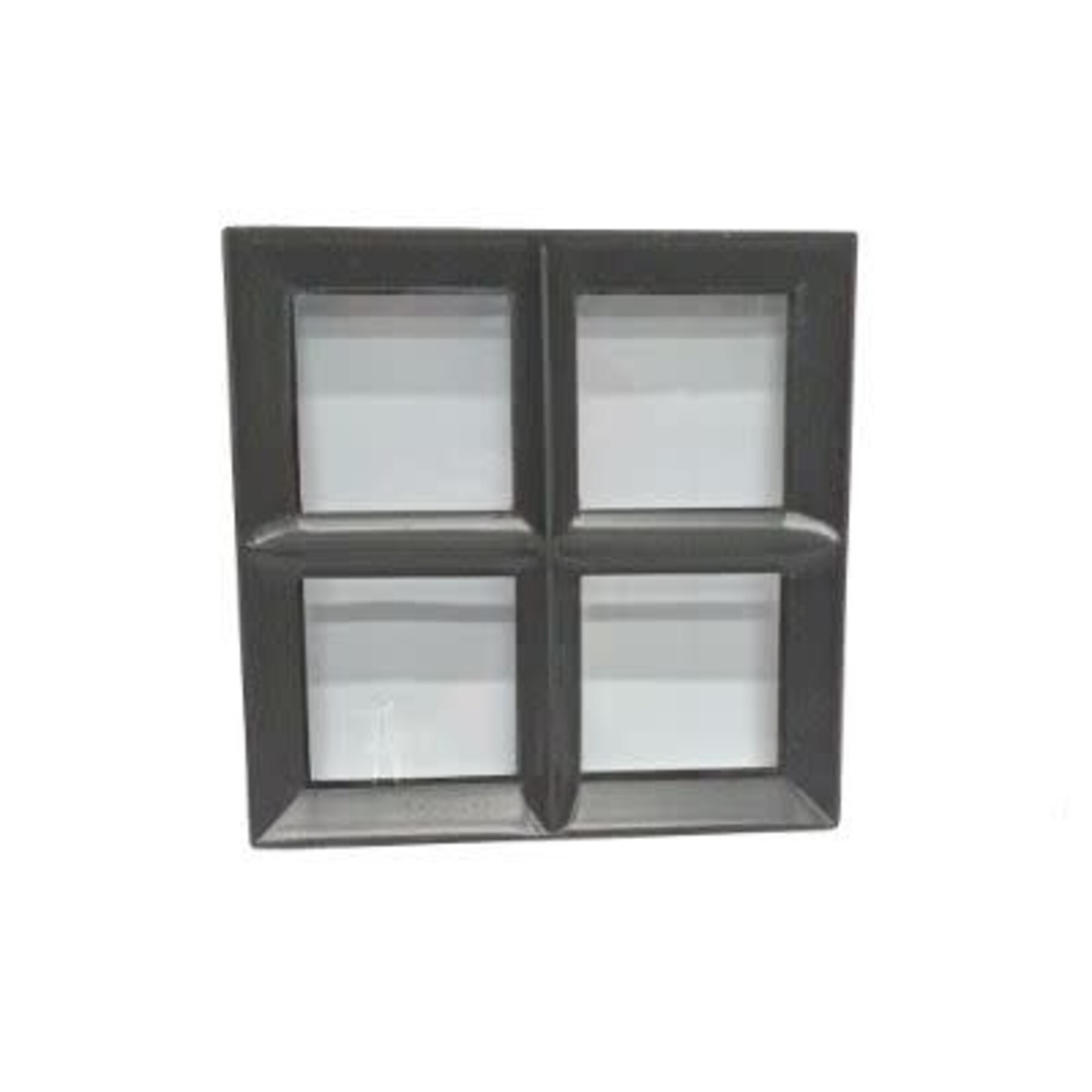 stalen raam met dubbel glas