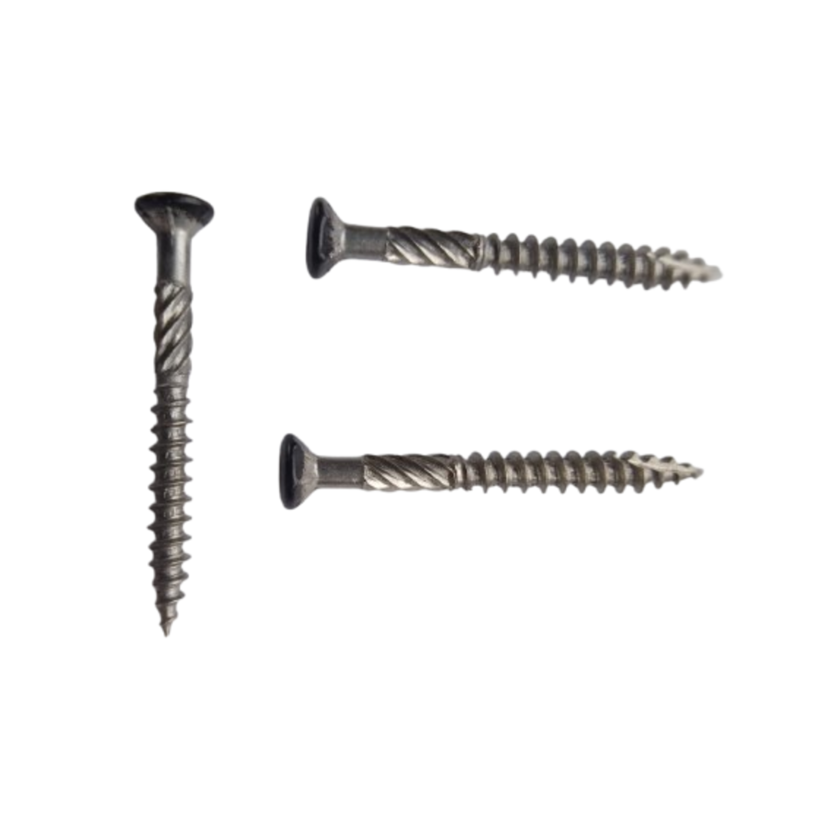 Gevelschroef RVS zwarte kop