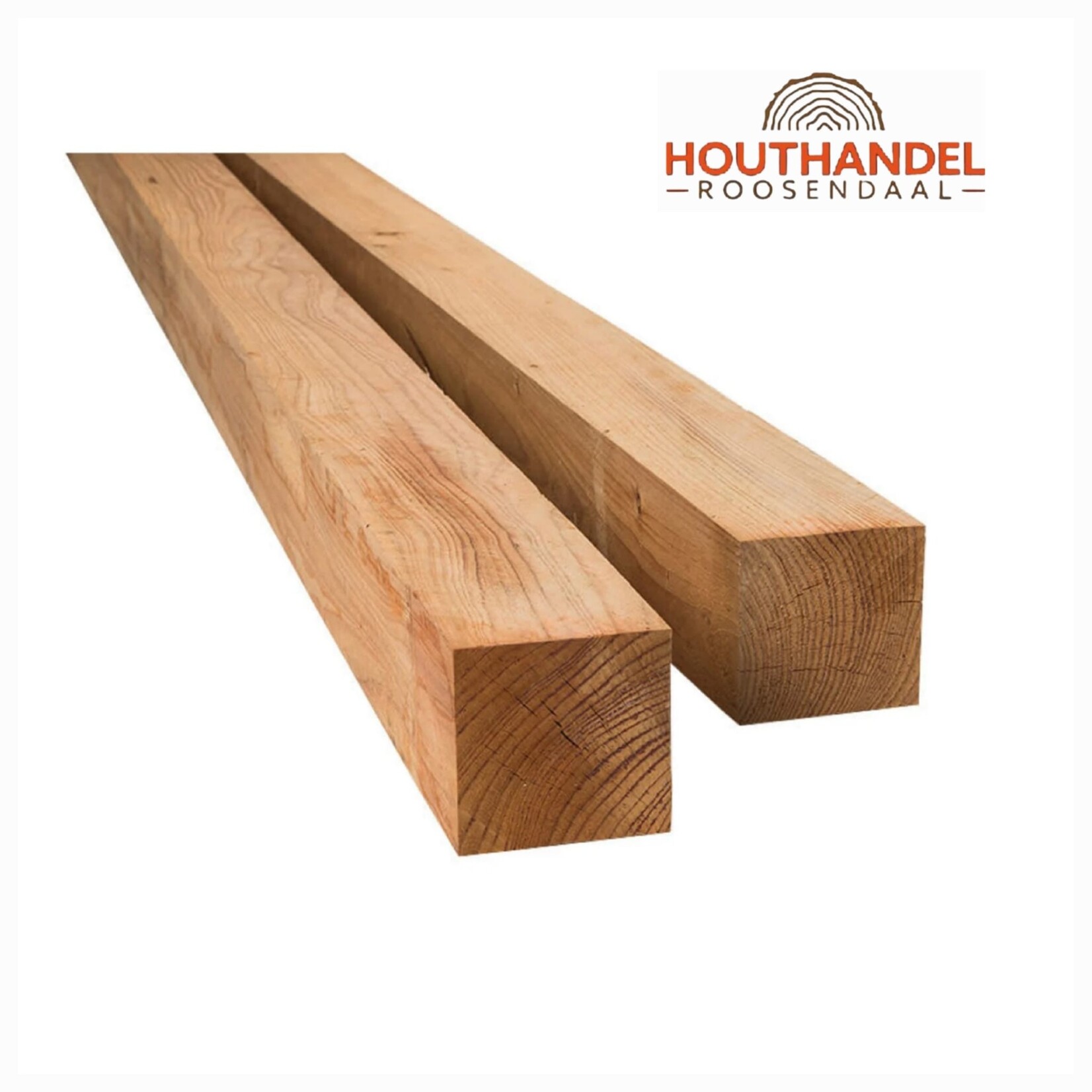 Douglas paal fijnbezaagd 100x100mm