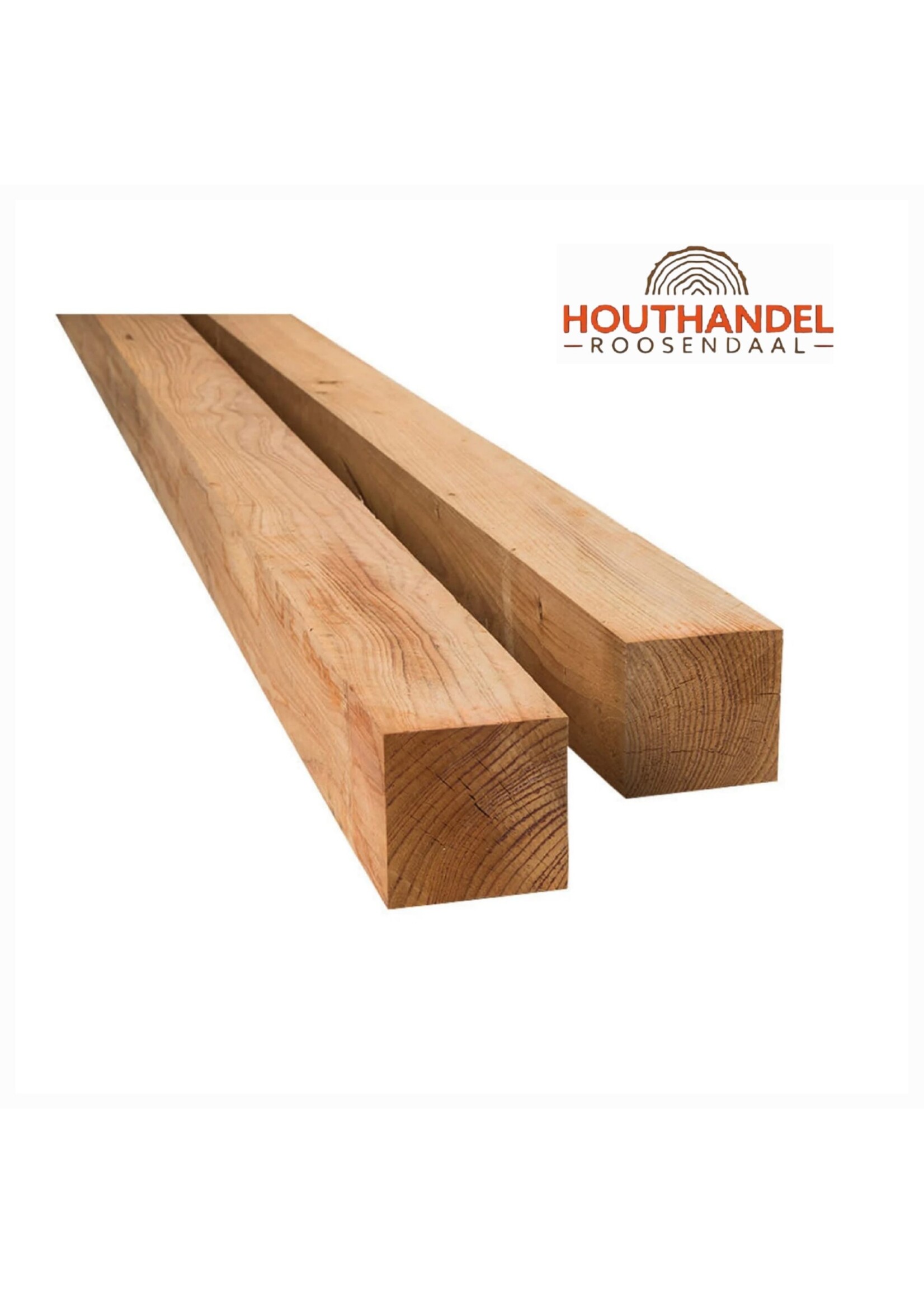 Douglas paal fijnbezaagd 100x100mm
