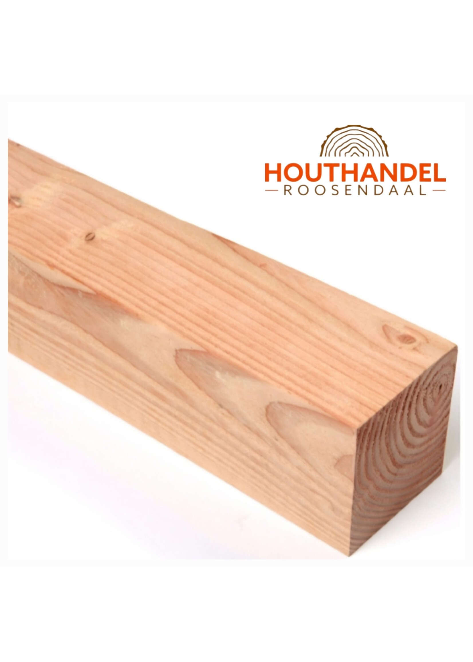 Douglas paal fijnbezaagd 70x70mm