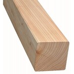 Douglas paal geschaafd 90x90mm