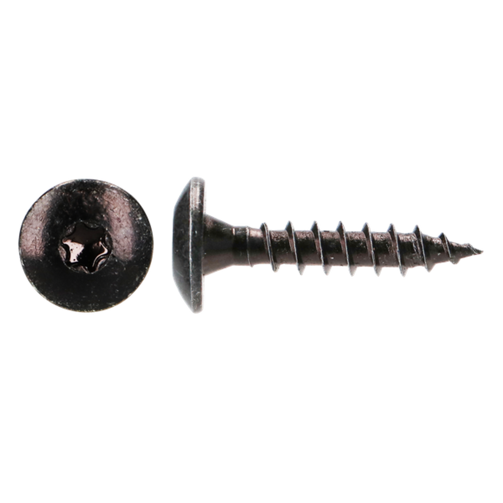 Tellerkopschroef Zwart 7.0x40mm /stuk