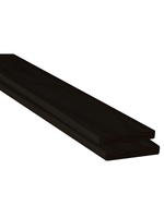 Zwart geimpregneerde schuttingplank 17x140 mm