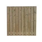 Schuttingdeel geïmpregneerd grenen 180x180/15+2