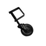 Poortwiel zwart Ø100mm