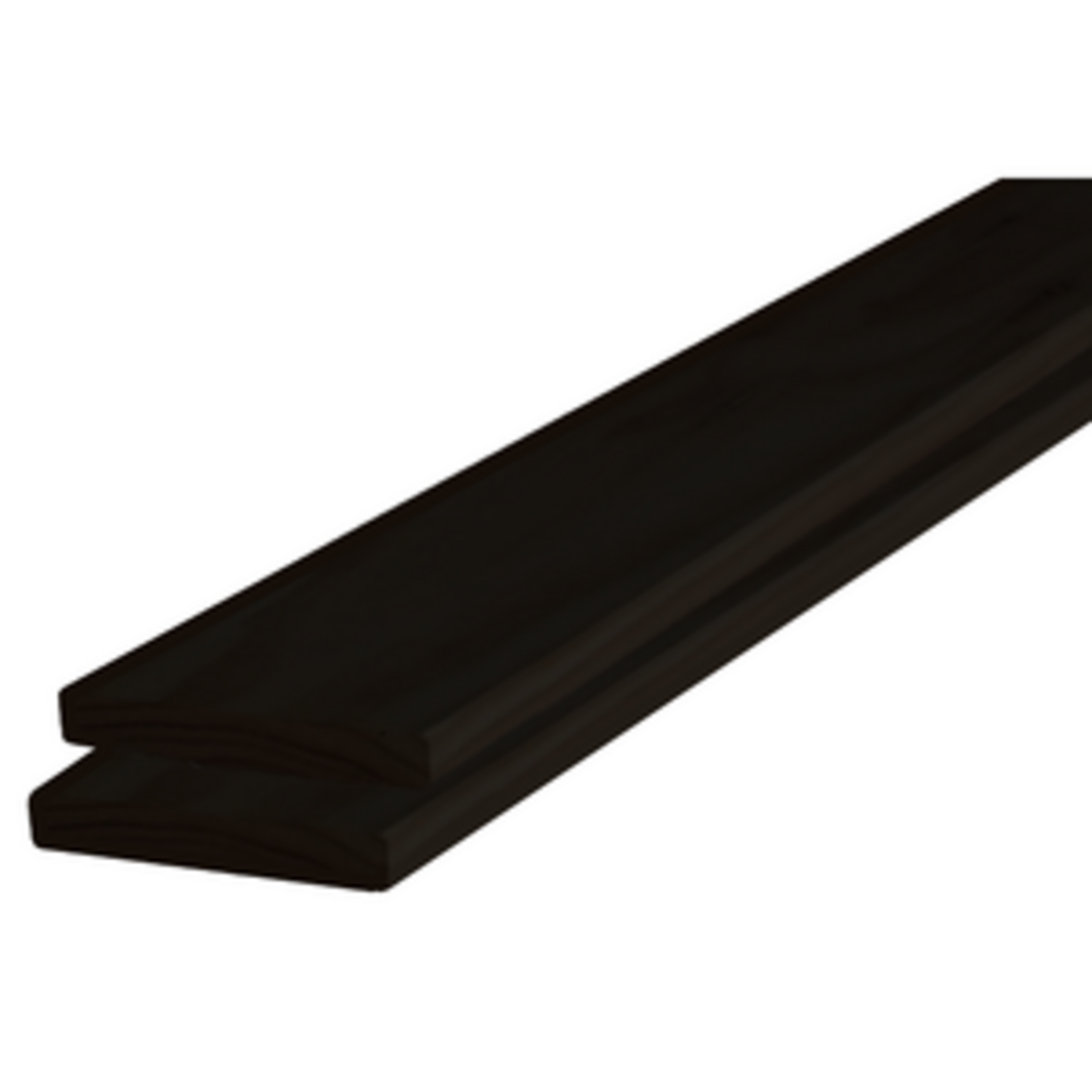 Douglas 22x175 5 meter/zwart