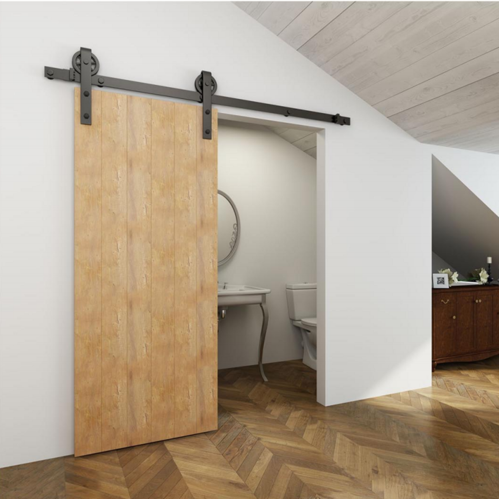 Schuifdeur Railset - Compleet