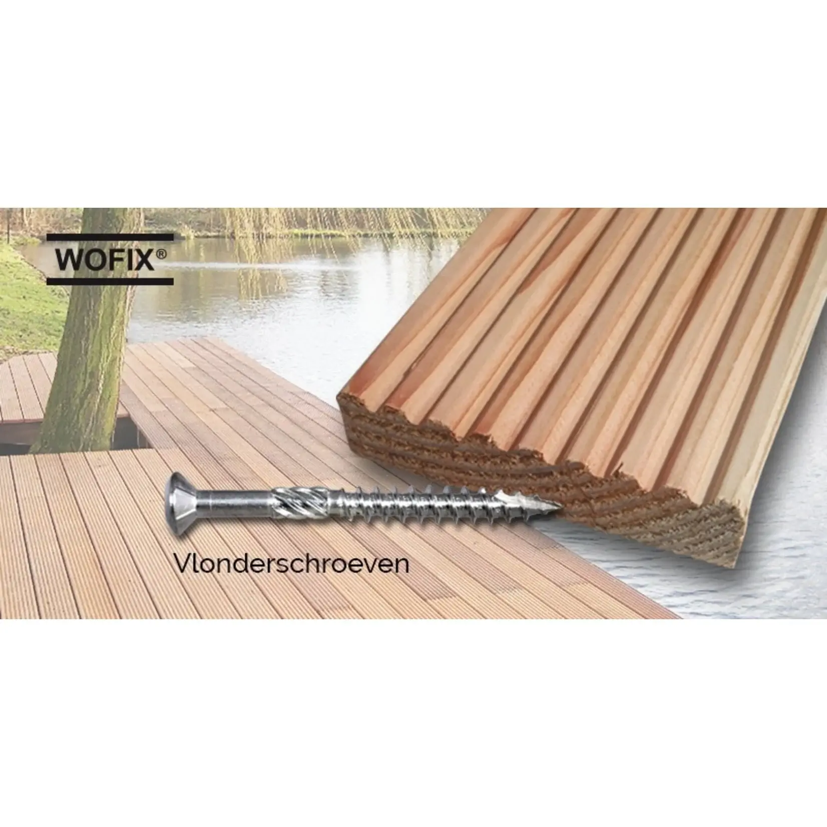 Vlonderschroeven RVS 5.0mm