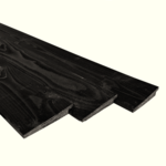 Douglas Potdekselplank/ Zweeds rabat zwart 12/25x190 mm