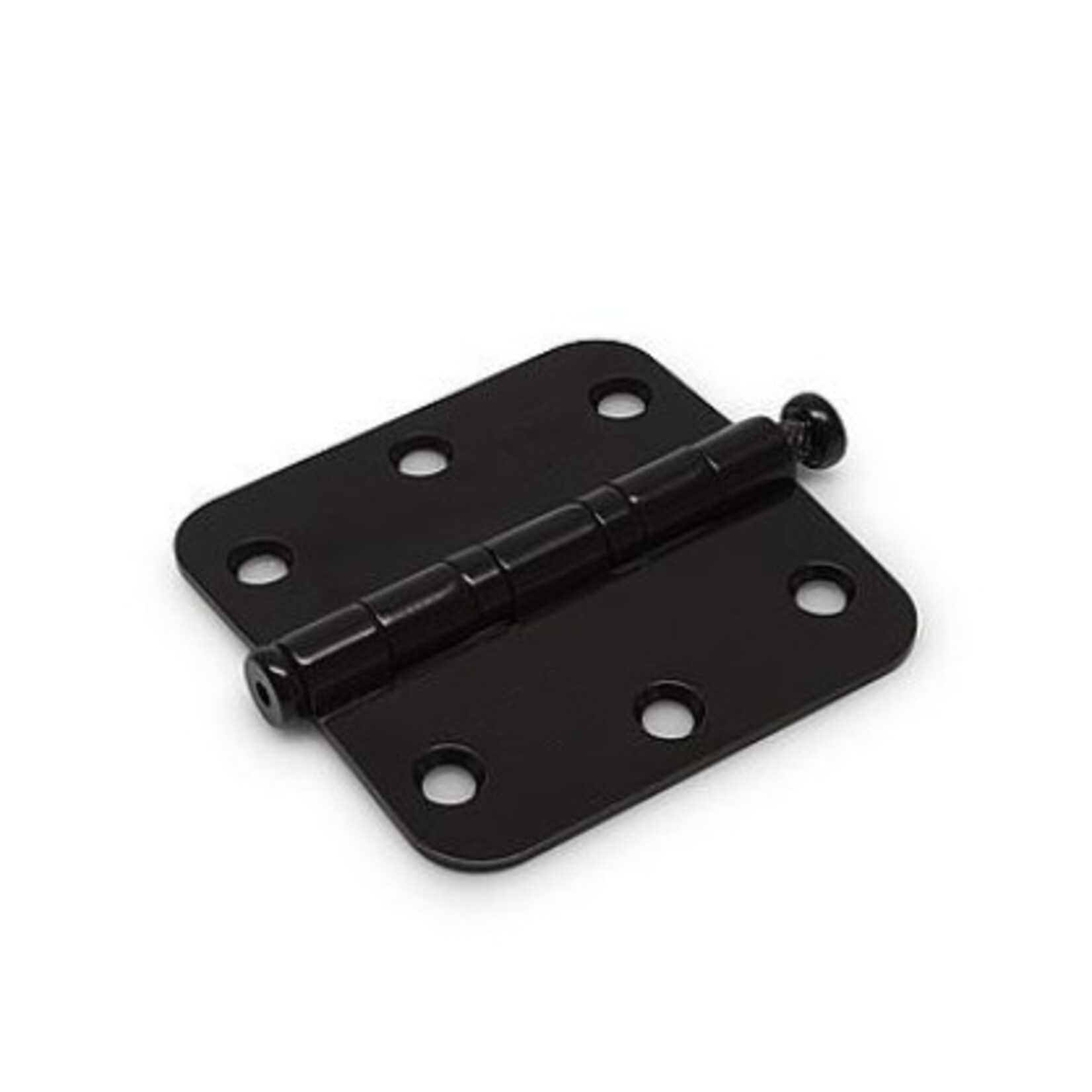 Kogellagerscharnier RVS zwart 76x76mm