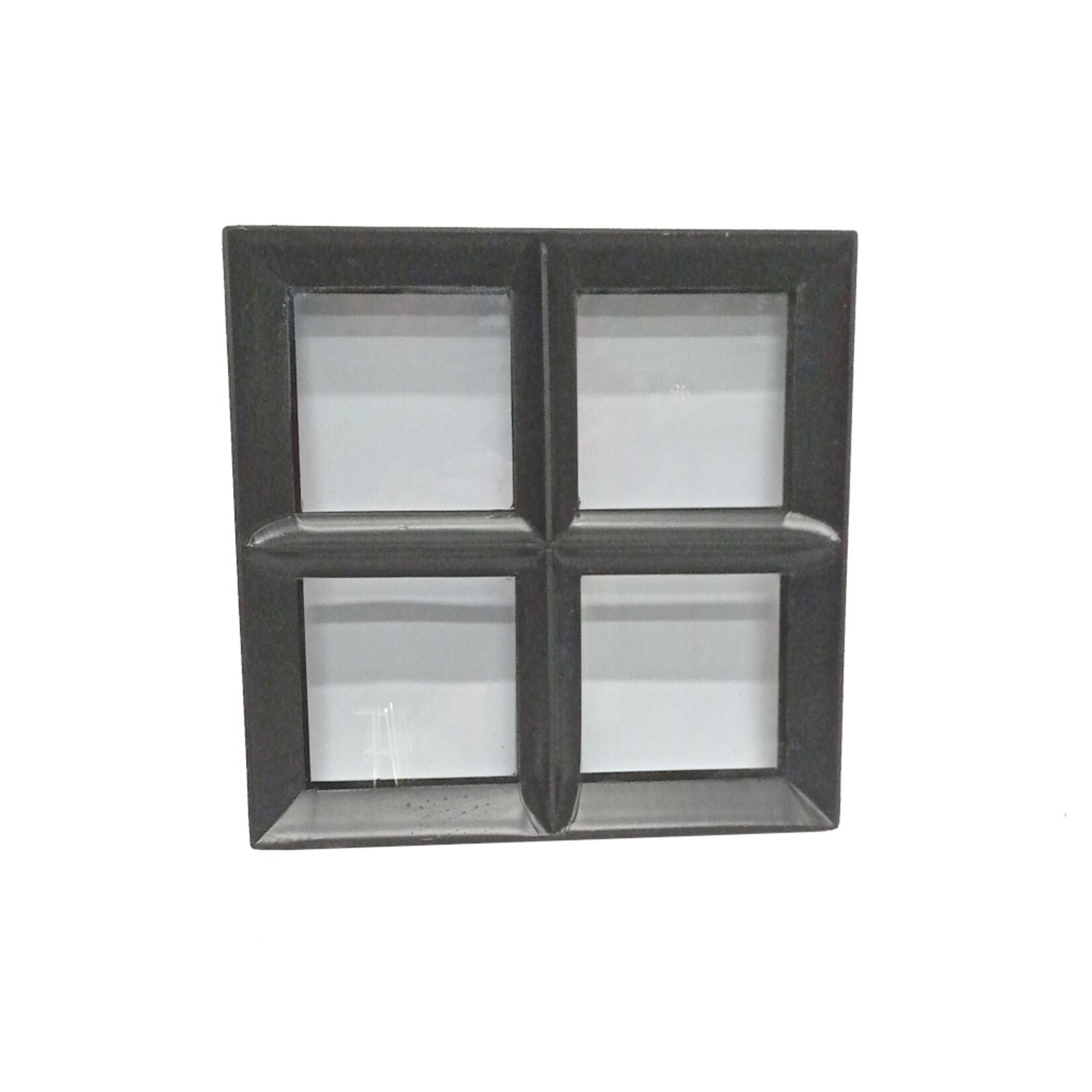 Stalen raam Vierkant - Dubbel glas