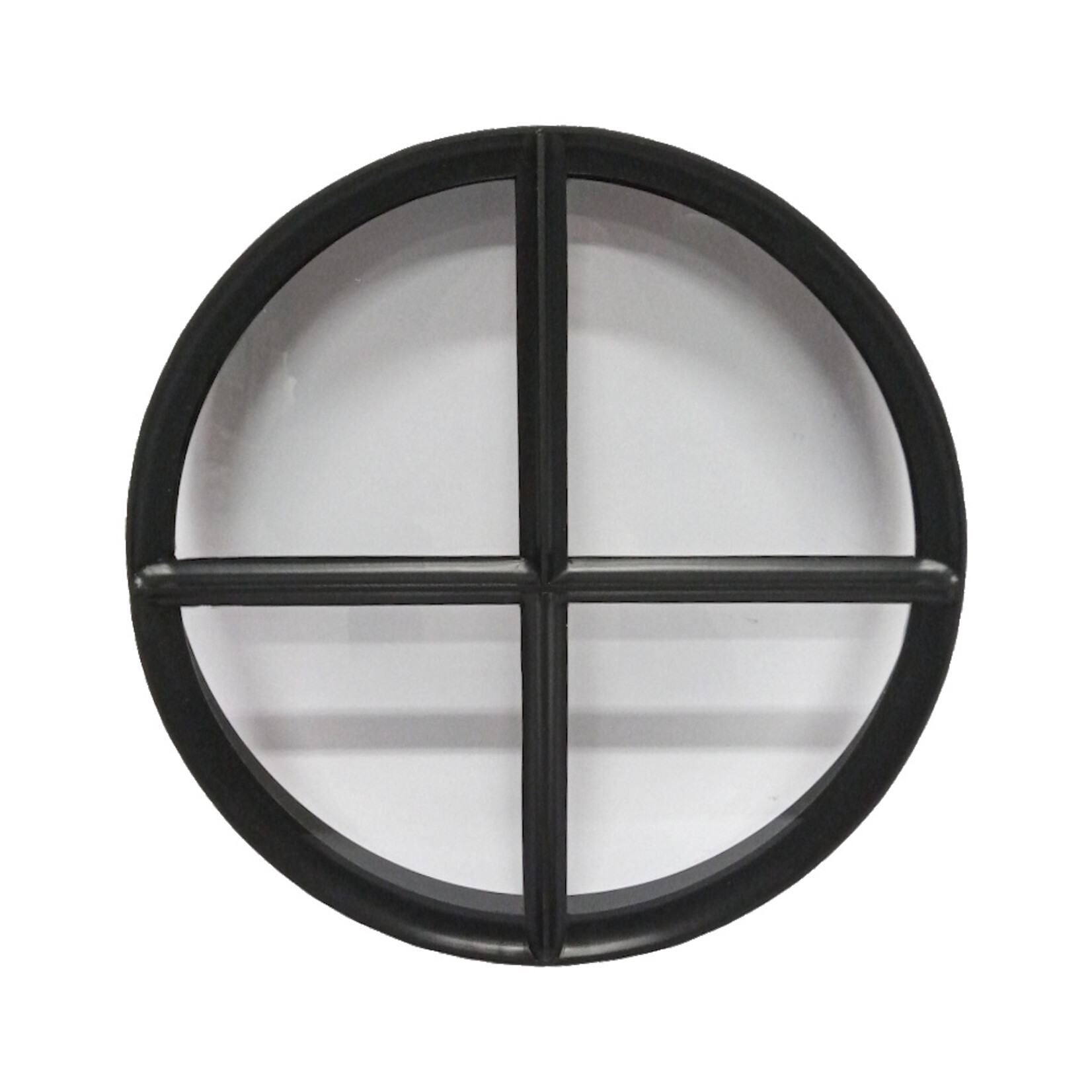 Stalen raam Rond - Enkel glas