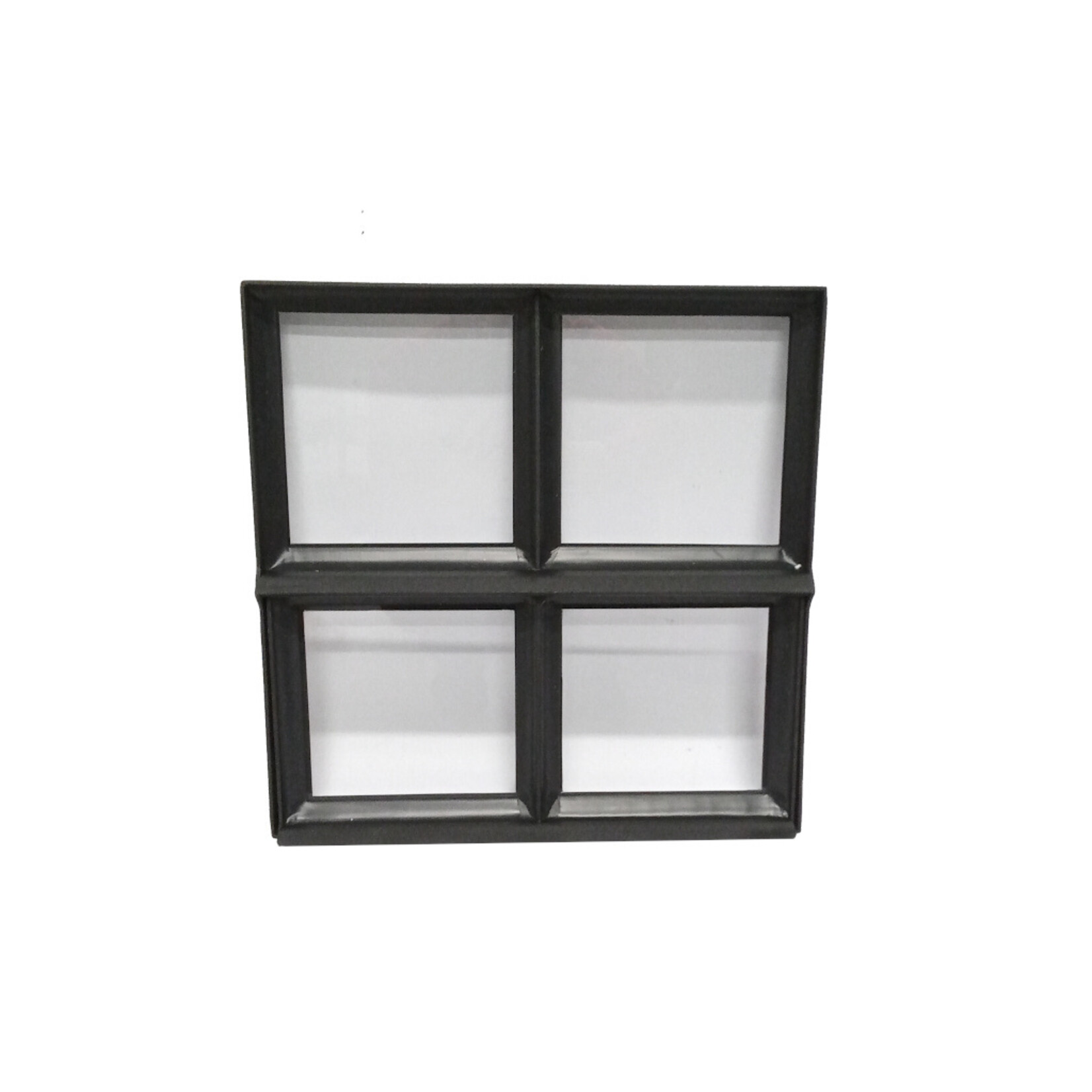 Stalen klapraam Vierkant - Enkel glas