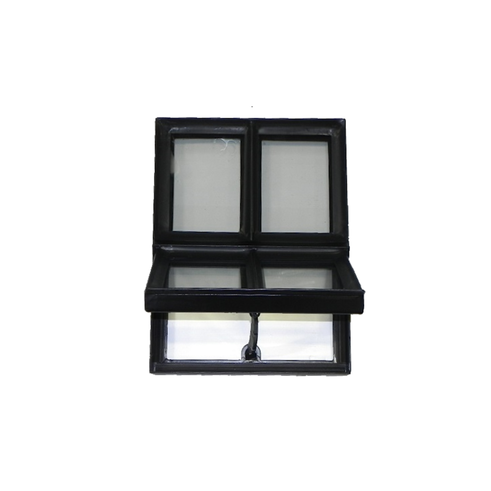 Stalen klapraam Rechthoek - Dubbel glas